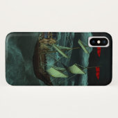 Een Wilde en Stormy Zee iPhone Case-Mate Case (Achterkant (horizontaal))