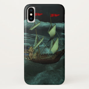 Een Wilde en Stormy Zee iPhone Case-Mate X Hoesje