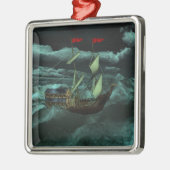 Een Wilde en Stormy Zee Ornament (Links)