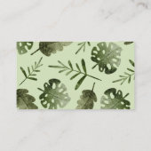 Een wilde is op de weg Safari Luier Raffle Informatiekaartje (Achterkant)