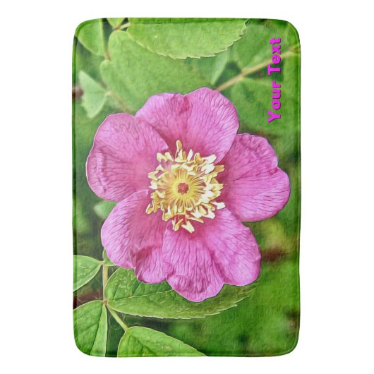 Eén wilde Roos Badmat (Voorkant Verticaal)