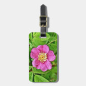 Eén wilde Roos Bagagelabel (Voorkant verticaal)