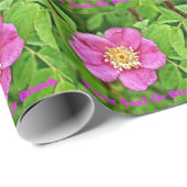 Eén wilde Roos Cadeaupapier (Rol Hoek)