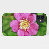 Eén wilde Roos Case-Mate iPhone Case (Achterkant (horizontaal))