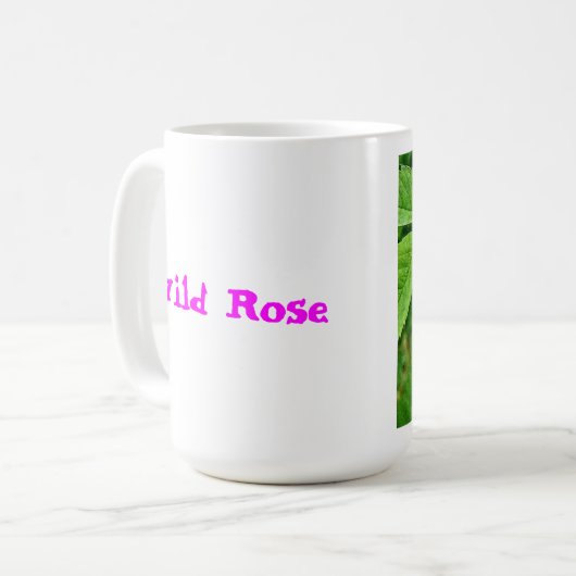 Eén wilde Roos Koffiemok (Voorkant links)