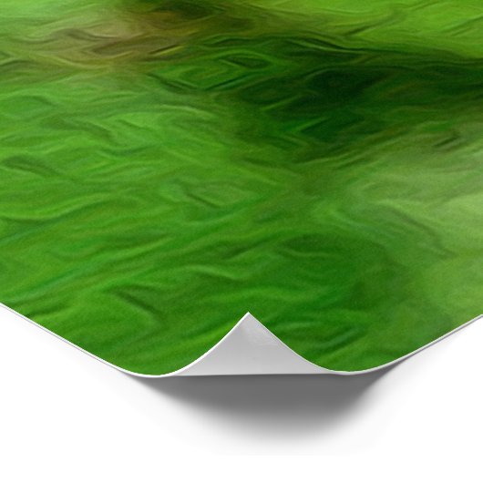 Eén wilde Roos Poster (Hoek)