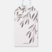 Een Wildflower bruiloft dank u cadeau Label Cadeaulabel (Achterkant)