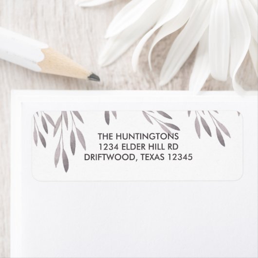 Een Wildflower bruiloft Etiket (Insitu)