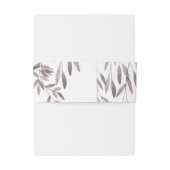 Een Wildflower bruiloft Uitnodigingen Wikkel (Achterkant Voorbeeld)