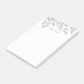 Een Wildflower Natuur Post-it® Notes (Schuin)