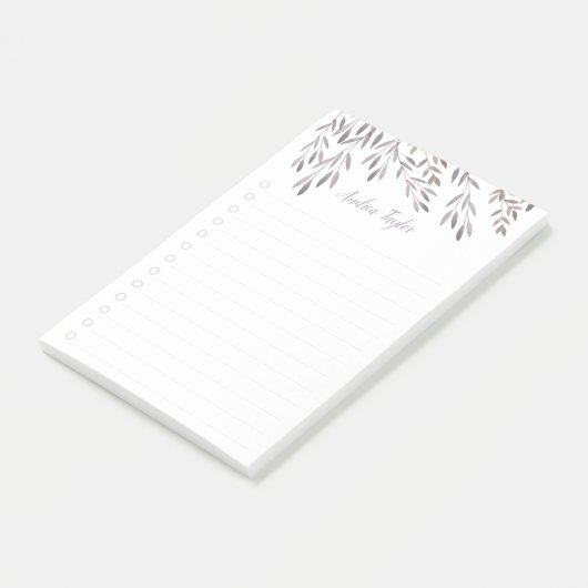 Een Wildflower Natuur Post-it® Notes (Schuin)
