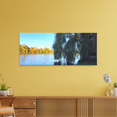 Een Willowy Drink Canvas Afdruk (Insitu (Woonkamer))