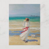 Een winderige dag | Sir John Lavery Briefkaart (Voorkant)