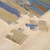 Een winderige dag | Sir John Lavery Legpuzzel (Zijkant)