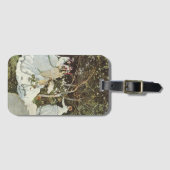 Een windmolen in Zaandam Claude Monet Bagagelabel (Voorkant (horizontaal))