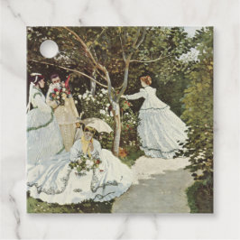 Een windmolen in Zaandam Claude Monet Bedankjes Labels