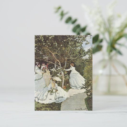 Een windmolen in Zaandam Claude Monet Briefkaart (Staand voorkant)