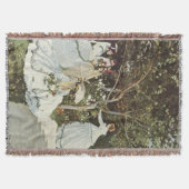 Een windmolen in Zaandam Claude Monet Deken (Voorkant)