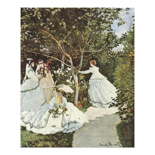 Een windmolen in Zaandam Claude Monet Foto Afdruk (Voorkant)