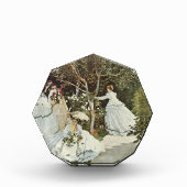 Een windmolen in Zaandam Claude Monet Fotoblokken (Voorkant)