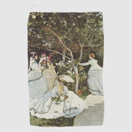 Een windmolen in Zaandam Claude Monet Golfhanddoek