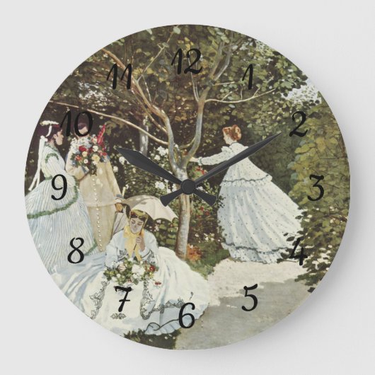 Een windmolen in Zaandam Claude Monet Grote Klok (Voorkant)