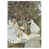 Een windmolen in Zaandam Claude Monet Klembord (Achterkant)