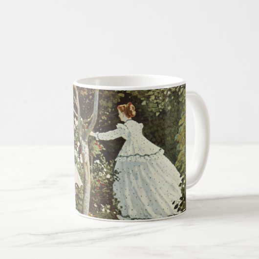 Een windmolen in Zaandam Claude Monet Koffiemok (Voorkant rechts)