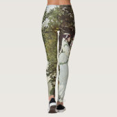 Een windmolen in Zaandam Claude Monet Leggings (Achterkant)