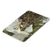 Een windmolen in Zaandam Claude Monet Magneet (Linkerzijde)