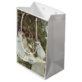 Een windmolen in Zaandam Claude Monet Medium Cadeauzakje (Achterkant Gekanteld)