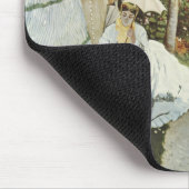 Een windmolen in Zaandam Claude Monet Muismat (Hoek)