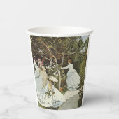 Een windmolen in Zaandam Claude Monet Papieren Bekers (Achterkant)