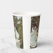 Een windmolen in Zaandam Claude Monet Papieren Bekers (Rechts)