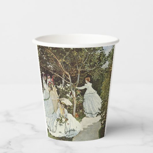 Een windmolen in Zaandam Claude Monet Papieren Bekers (Voorkant)