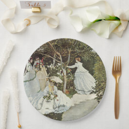 Een windmolen in Zaandam Claude Monet Papieren Bordje