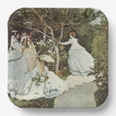 Een windmolen in Zaandam Claude Monet Papieren Bordje (Voorkant)