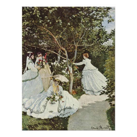 Een windmolen in Zaandam Claude Monet Perfect Poster (Voorkant)