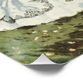 Een windmolen in Zaandam Claude Monet Perfect Poster (Hoek)