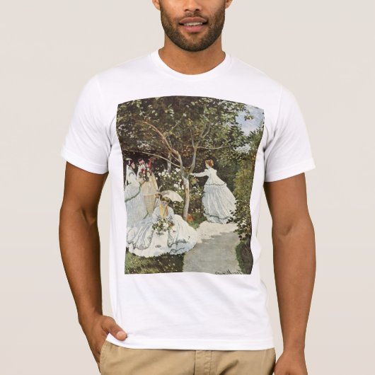 Een windmolen in Zaandam Claude Monet T-shirt (Voorkant)