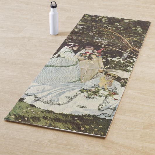 Een windmolen in Zaandam Claude Monet Yogamat (In situ)