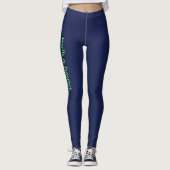 een windvlaag lopen leggings (Voorkant)