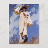 Een windvlaag van John Singer Sargent Briefkaart (Voorkant)