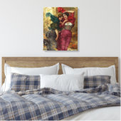 Een Windy Day door Gaetano Bellei Canvas Afdruk (Insitu (Slaapkamer))