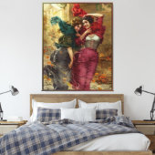 Een Windy Day door Gaetano Bellei Canvas Afdruk (Insitu (Slaapkamer))