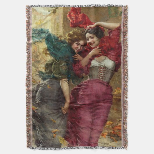 Een Windy Day door Gaetano Bellei Deken (Voorkant Verticaal)