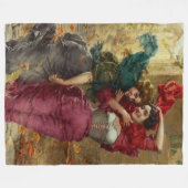 Een Windy Day door Gaetano Bellei Fleece Deken (Voorkant (Horizontaal))