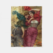 Een Windy Day door Gaetano Bellei Fleece Deken (Voorkant)