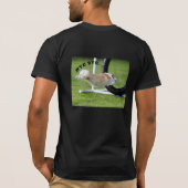 EEN WINK EN EEN WAVE AGILITY CORGI T-SHIRT (Achterkant)