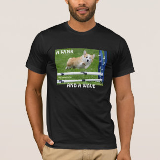 EEN WINK EN EEN WAVE AGILITY CORGI T-SHIRT